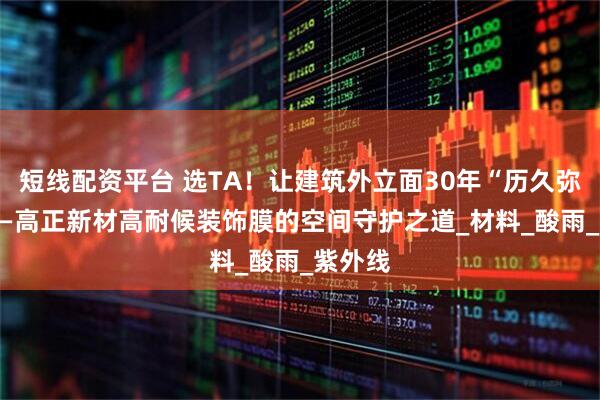 短线配资平台 选TA！让建筑外立面30年“历久弥新” ——高正新材高耐候装饰膜的空间守护之道_材料_酸雨_紫外线
